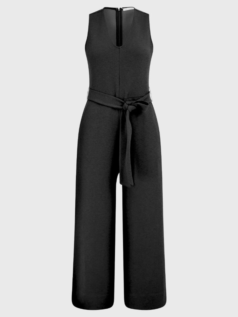 NWT Free Assembly Women's Sleeveless V-Neck Jumpsuit Black - Size M